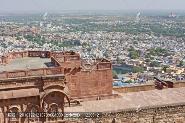 梅和拉加堡；jodhpur；rajastha