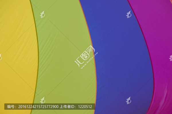 熱氣球的特寫