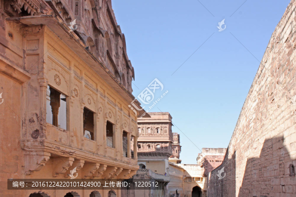 梅和拉加堡；jodhpur；rajastha