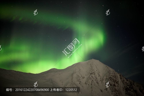 北極光北極；斯瓦爾巴德島