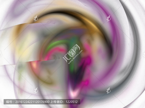 白色背景下的數(shù)字分形