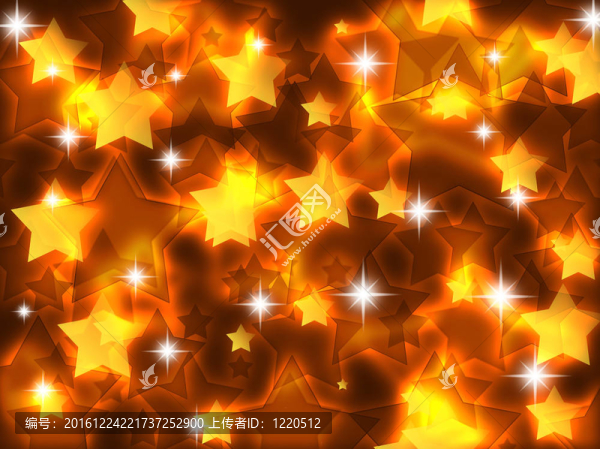 摘要背景與發(fā)光星。