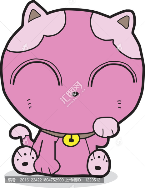 貓卡通插畫(huà)