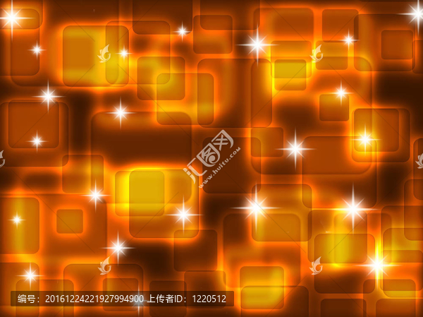 抽象背景與透明正方形。