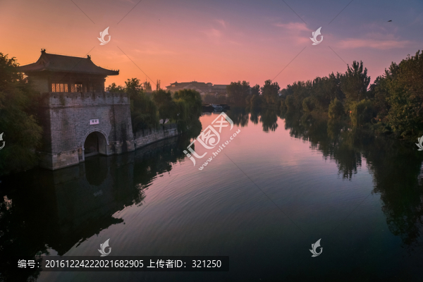 臺兒莊古城晨曦