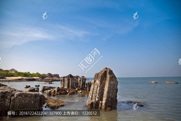 美麗的海灘