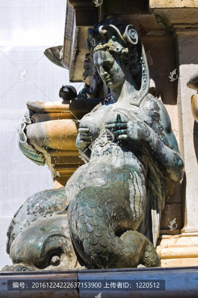 海王星噴泉。博洛尼亞。Emilia,Romagna。意大利.