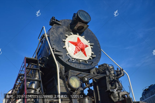 古代紅星蒸汽機車