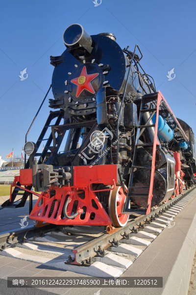 古代紅星蒸汽機(jī)車(chē)