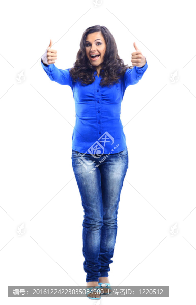 年輕漂亮的女人