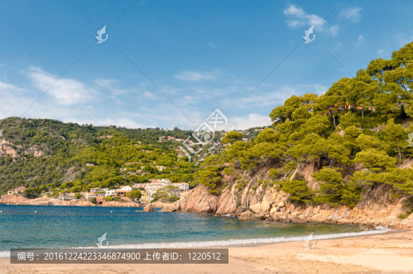 布拉瓦海岸沙灘；Begur；西班牙