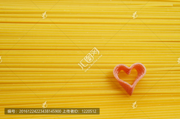 心形的面食