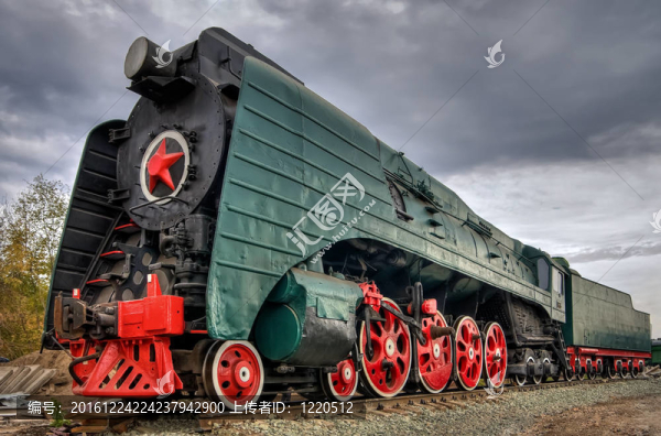 古代紅星蒸汽機車