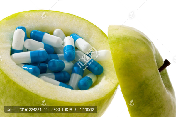 蘋果片膠囊。