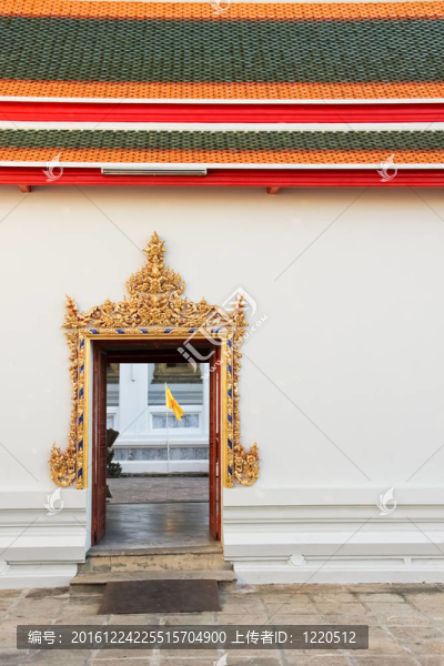 曼谷在泰國(guó)佛寺廟；