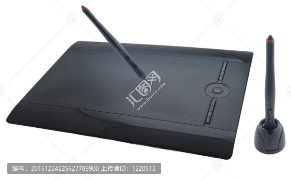 帶筆特寫(xiě)拍攝的圖形板