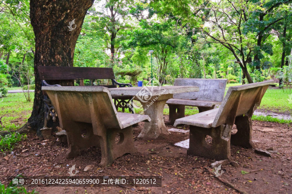 公園桌集