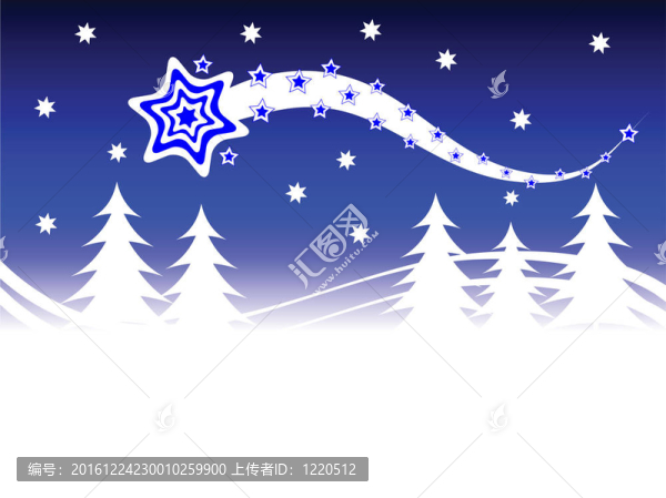抽象圣誕背景插畫
