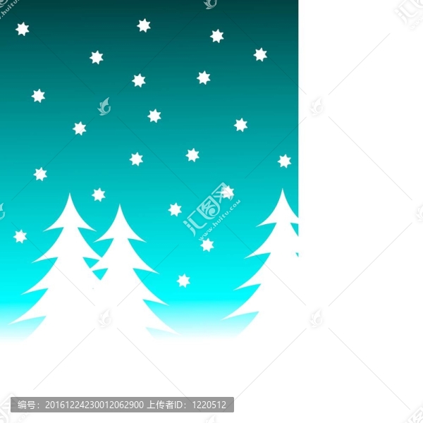 抽象圣誕背景插畫(huà)