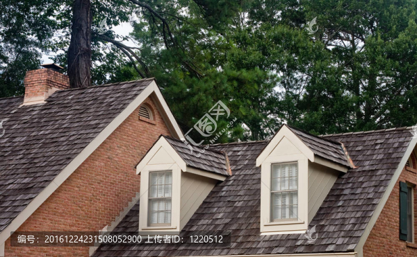 Wood,Shingle,Roof兩天窗