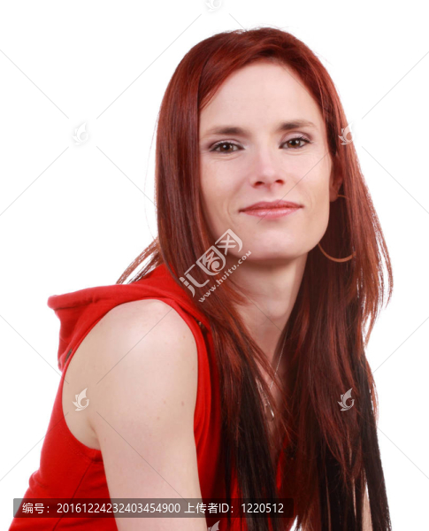 姜黃色頭發(fā)的女人