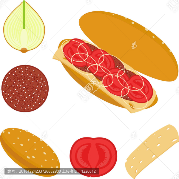 與西紅柿三明治