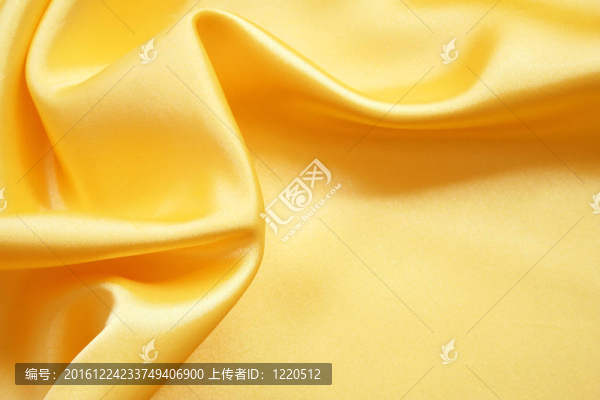 光滑典雅的金色絲綢