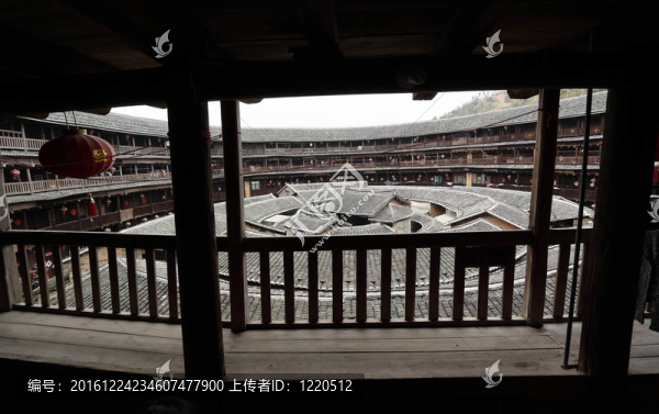 中國福建土樓的特殊結構