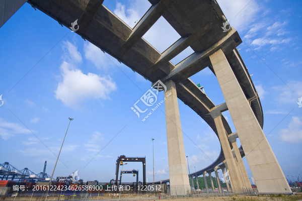 集裝箱碼頭公路