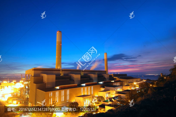 燃煤電站與夜藍(lán)天