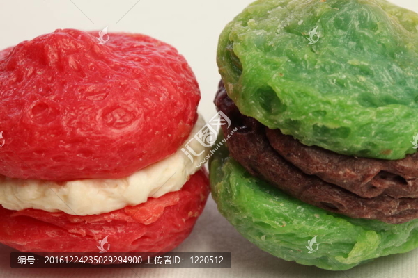用肥皂杏仁餅