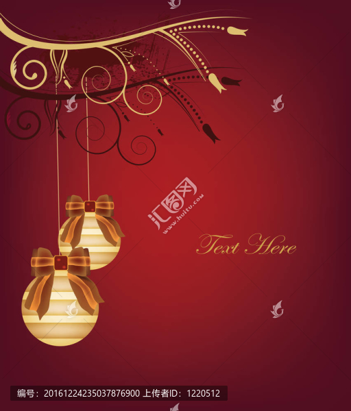 圣誕節(jié)的明信片