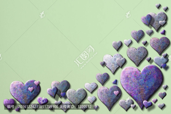 紫心Green,Valentinecard