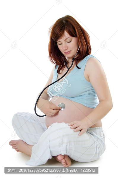 懷孕的女人