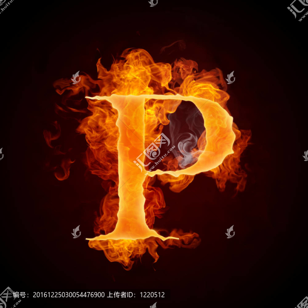 火焰字母A-Z