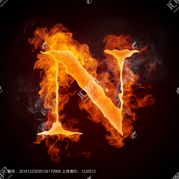 火焰字母A-Z