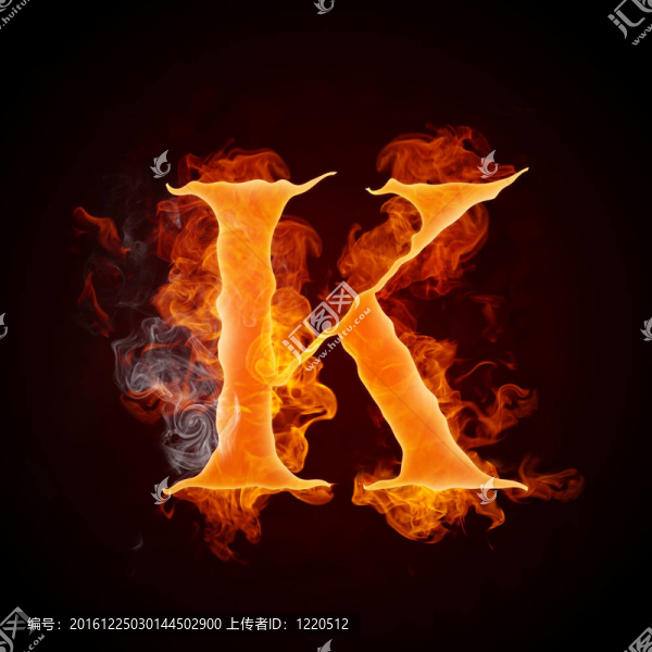 火焰字母A-Z