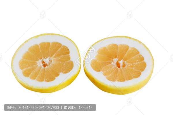 葡萄柚上白片。