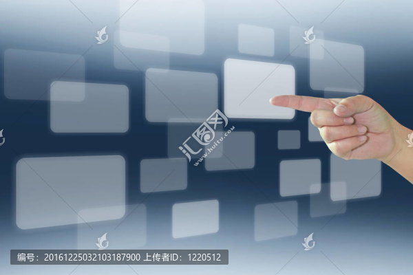 手推觸摸屏按鈕