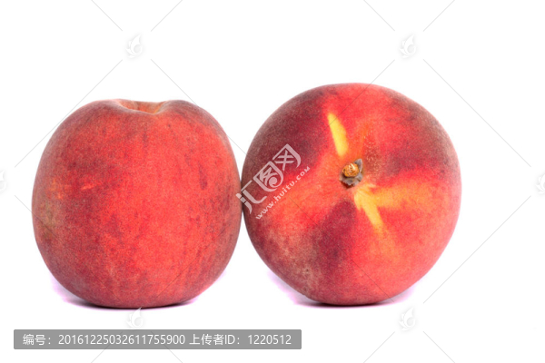兩個桃子