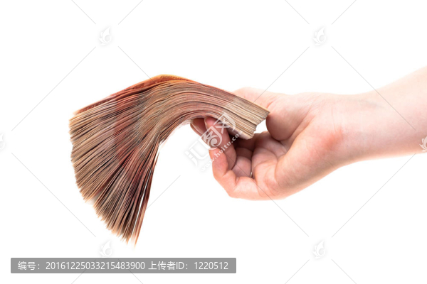 手中的錢束
