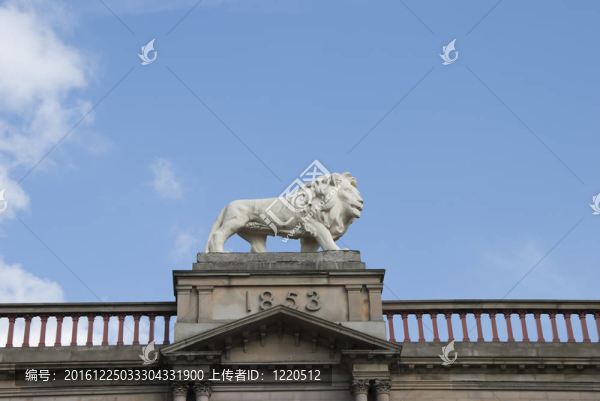 獅子statue3