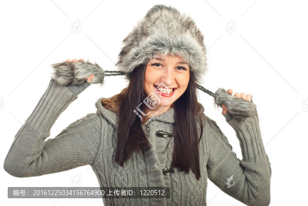 戴帽子的女人
