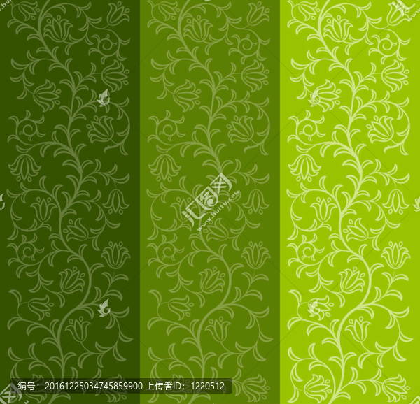 無縫的花卉圖案