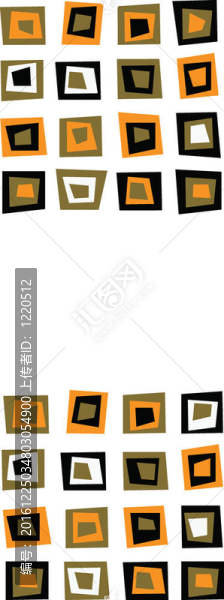 復(fù)古無縫背景或圖案與棕色廣場(chǎng)