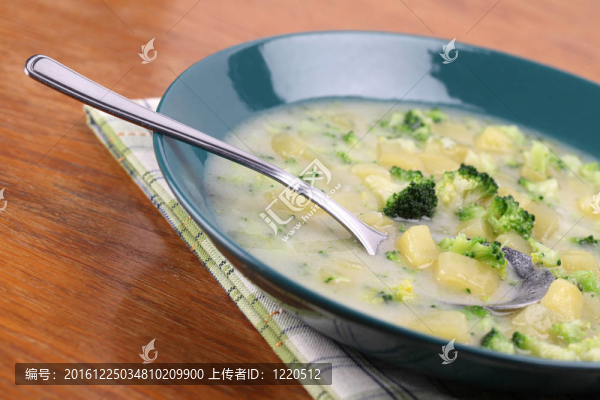 土豆西蘭花湯