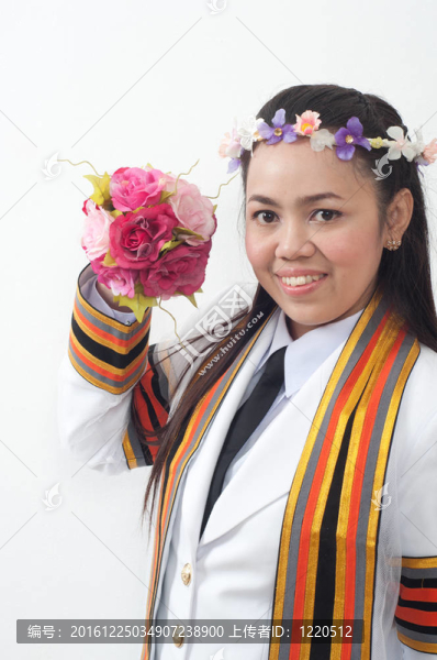亞洲泰國魅力研究生女學生