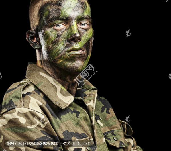 年輕的士兵肖像
