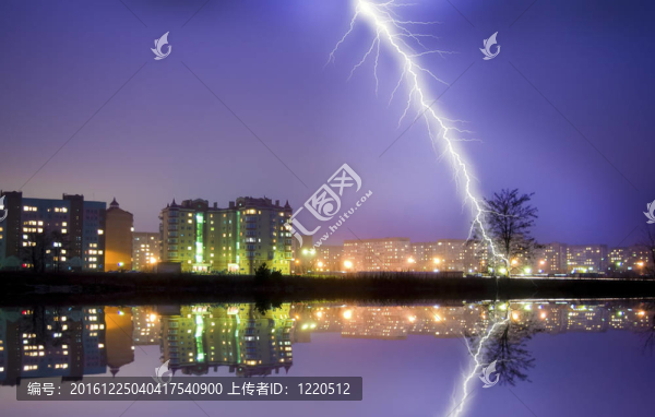 夜晚的城市