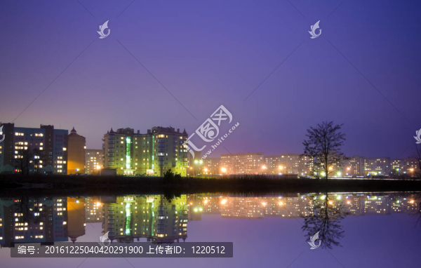 夜晚的城市